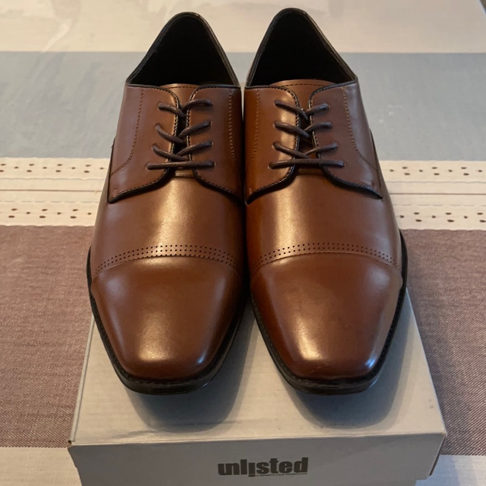 Kenneth Cole Cognac dress shoes